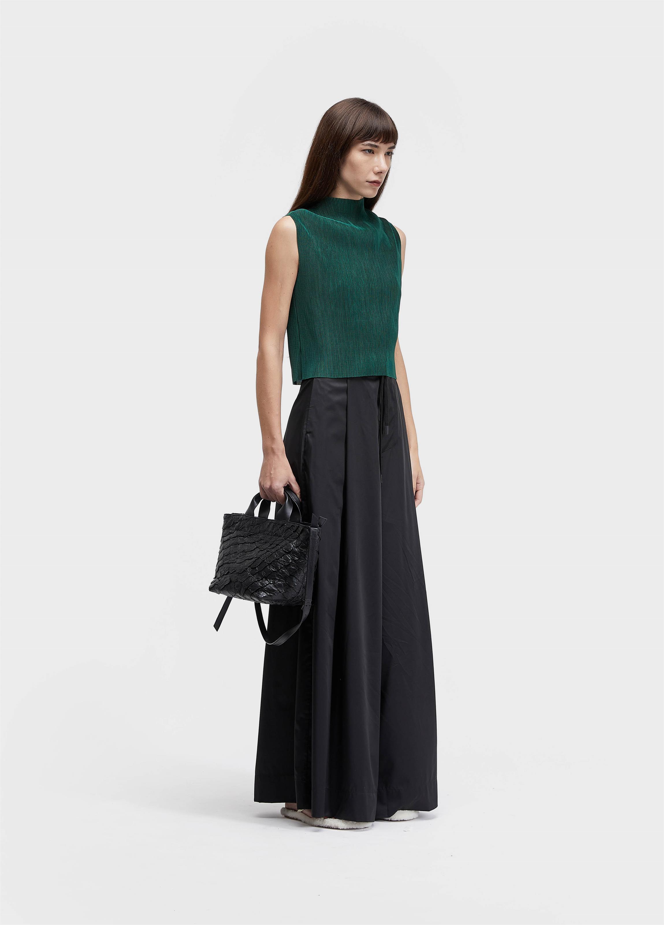 Calça parachute satin