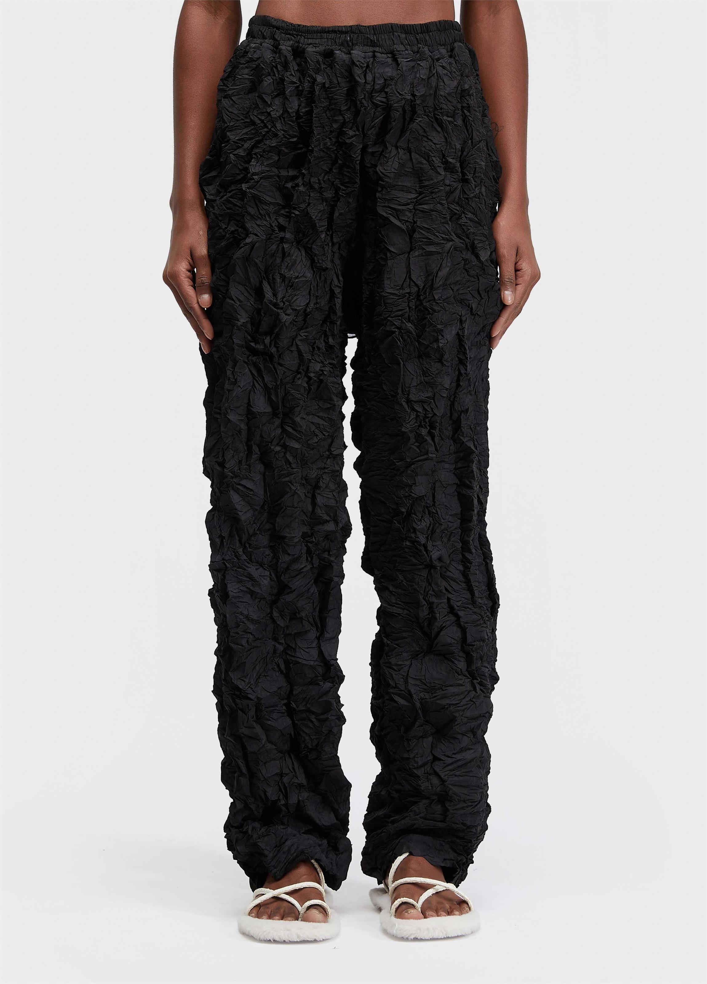 Calça plisse texture