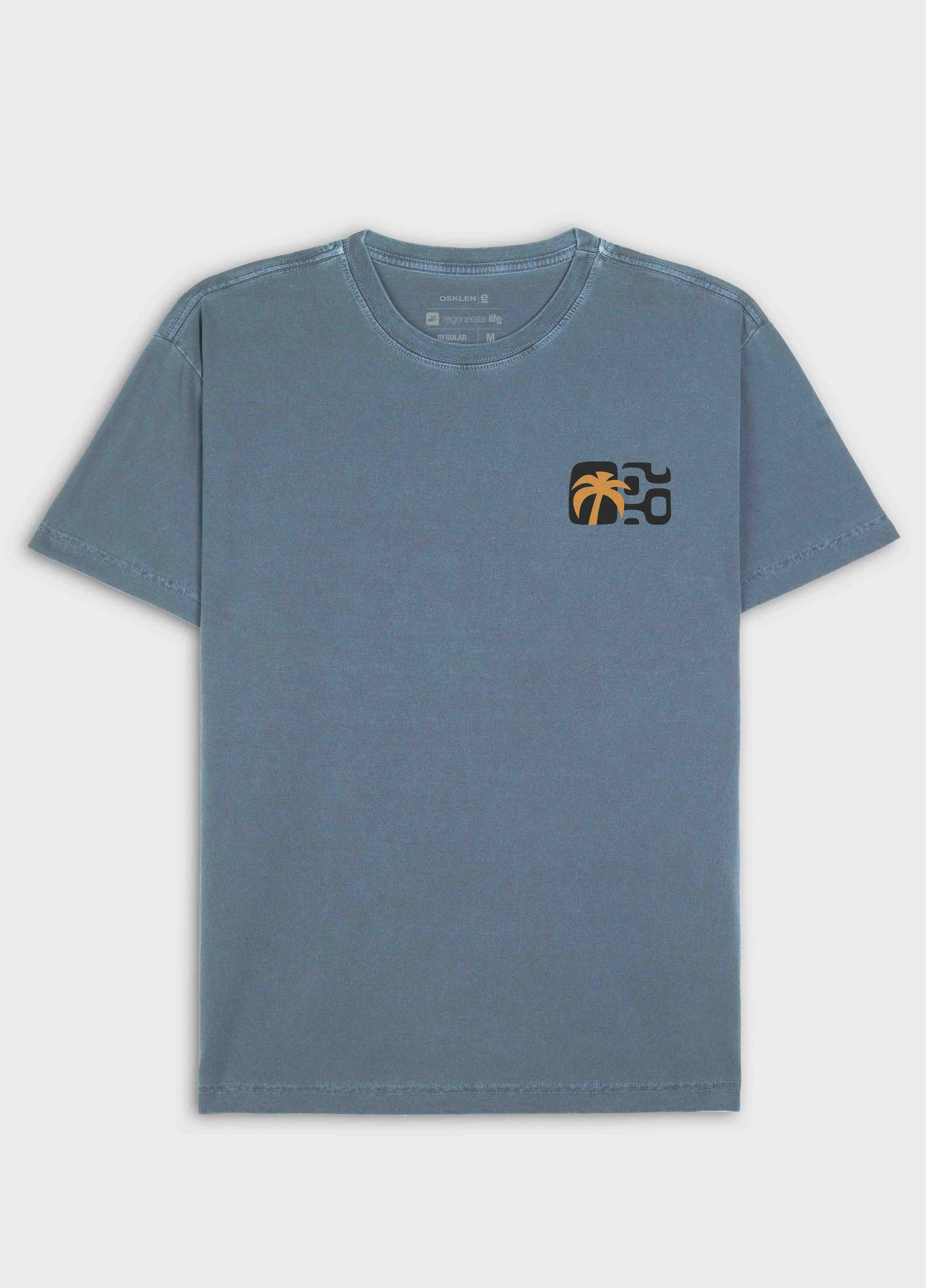 T-shirt stone seaside view MC