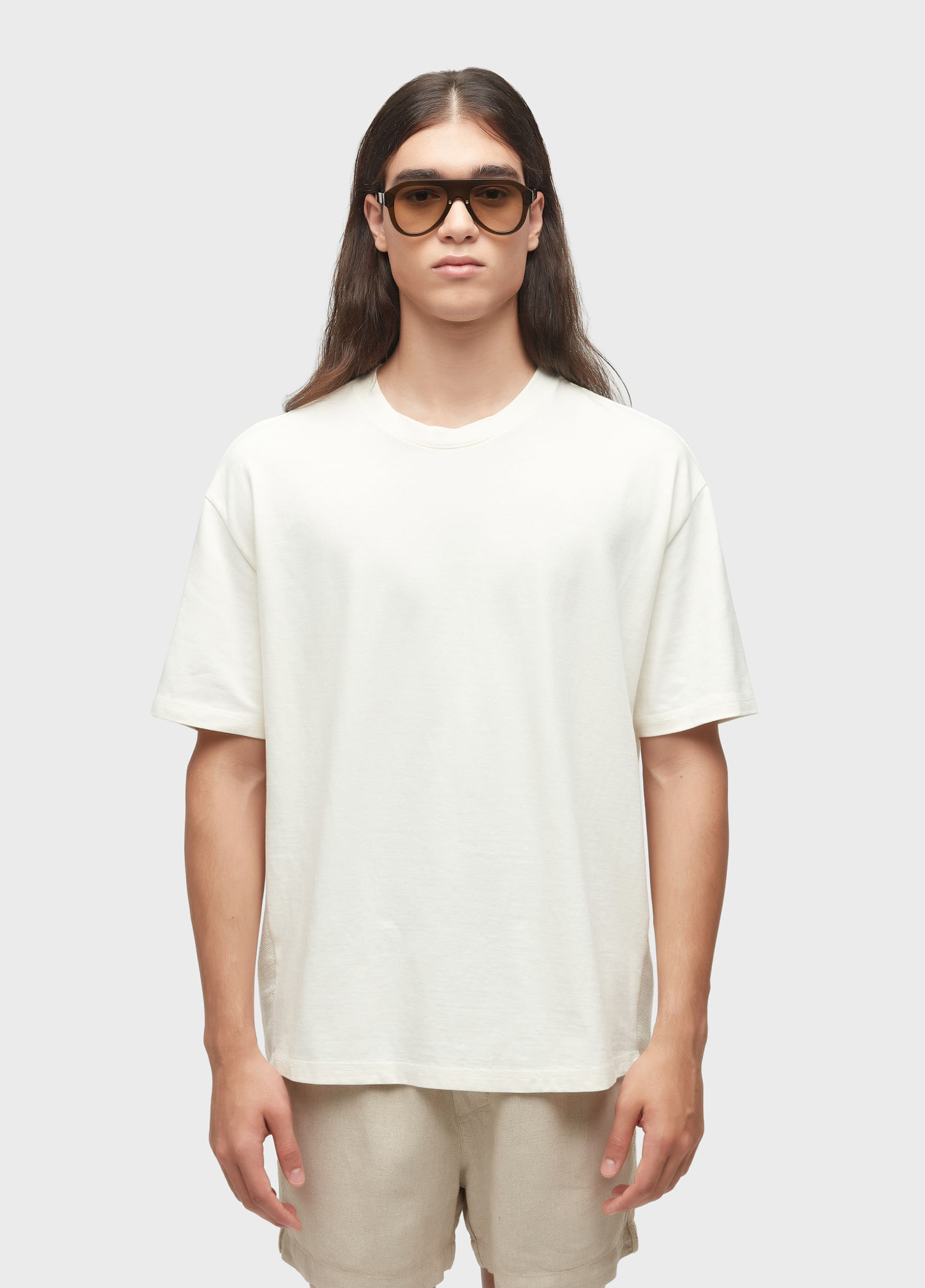 T-shirt over rustic lateral deslocada | Osklen