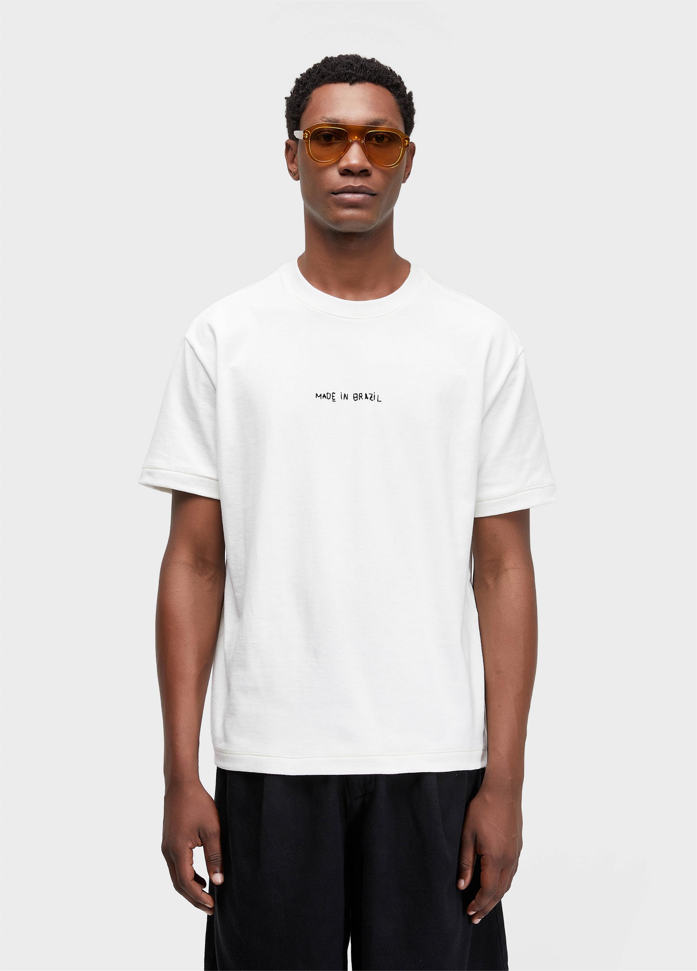 T-shirt made in brazil bordado