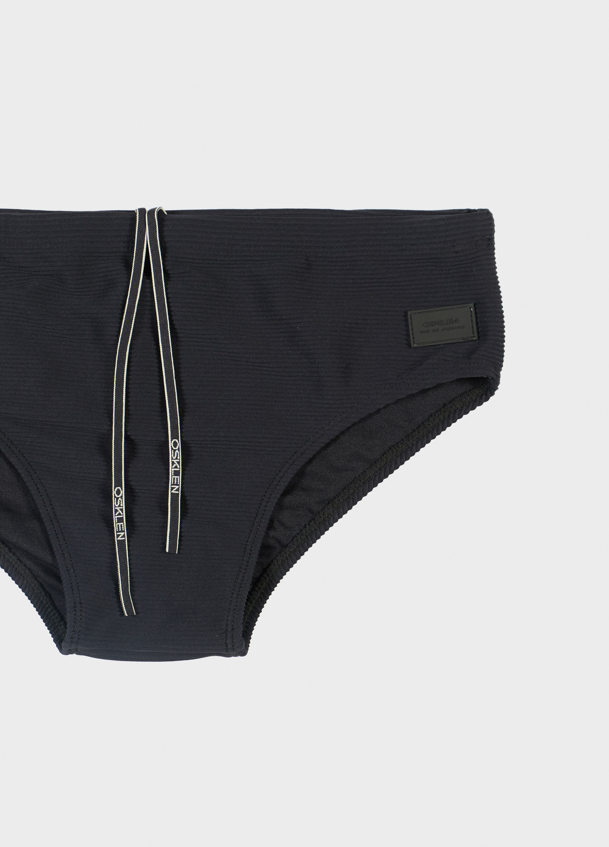 Sunga slim canvas tex