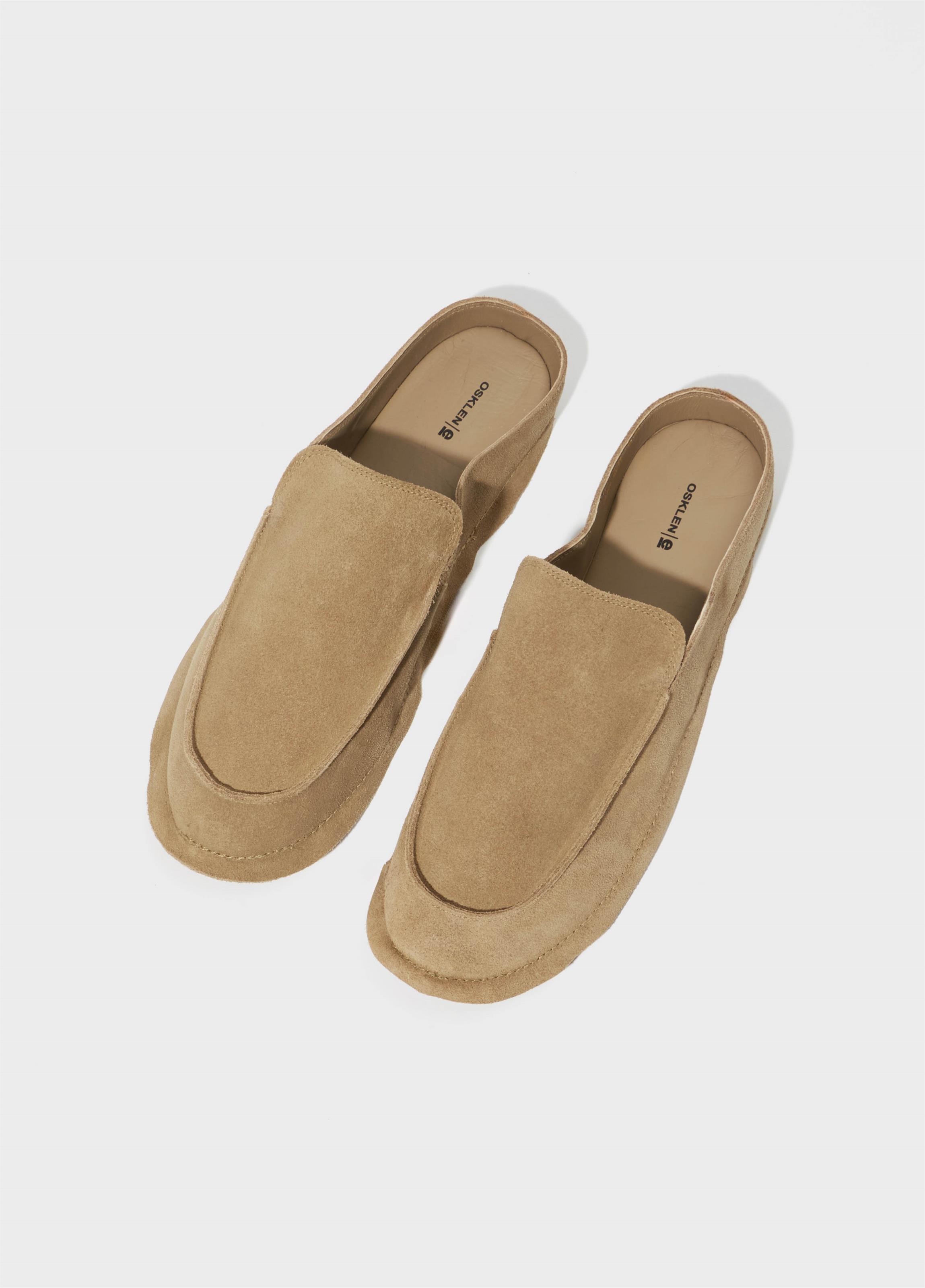 Mule moc camurça