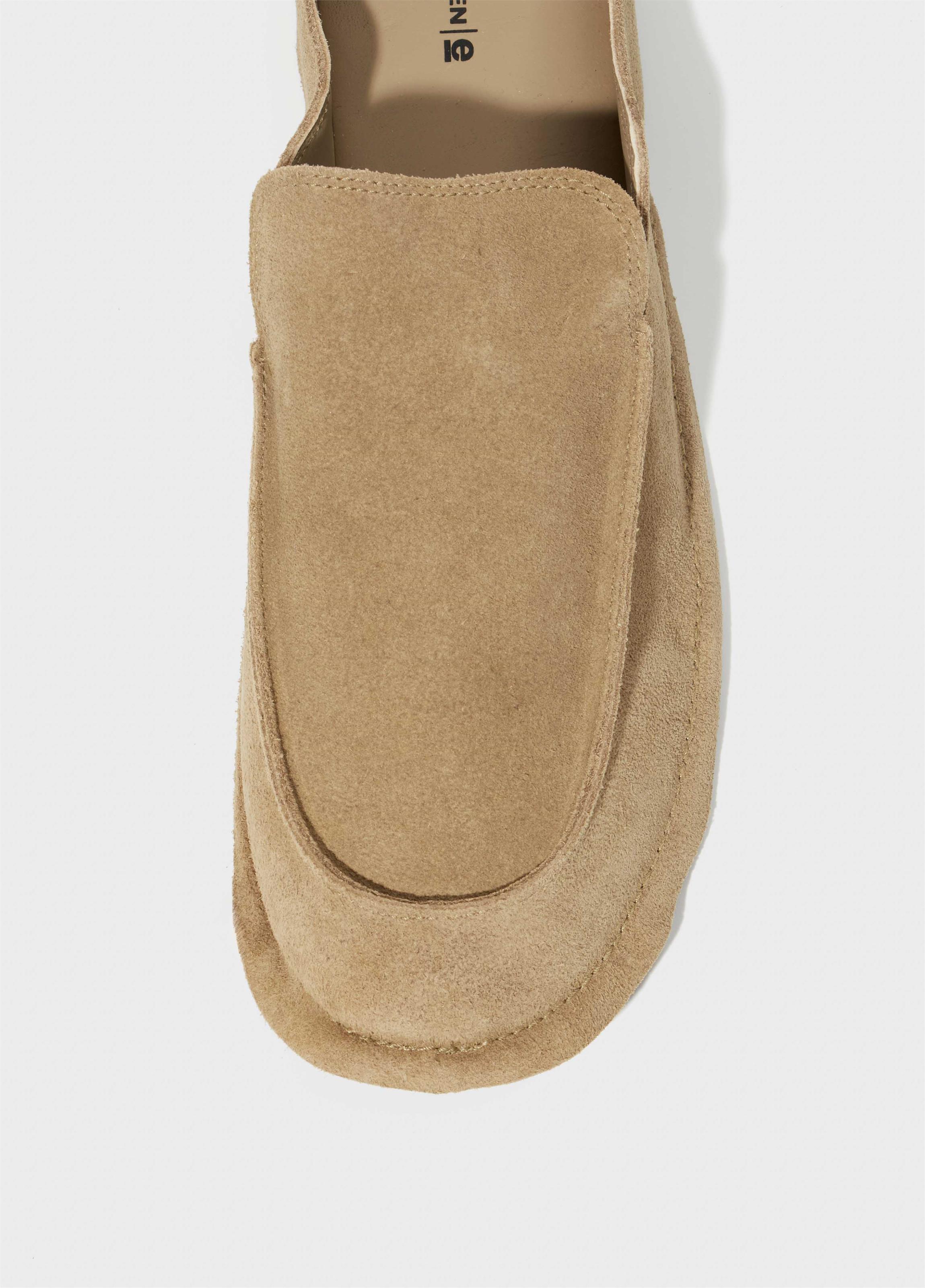 Mule moc camurça