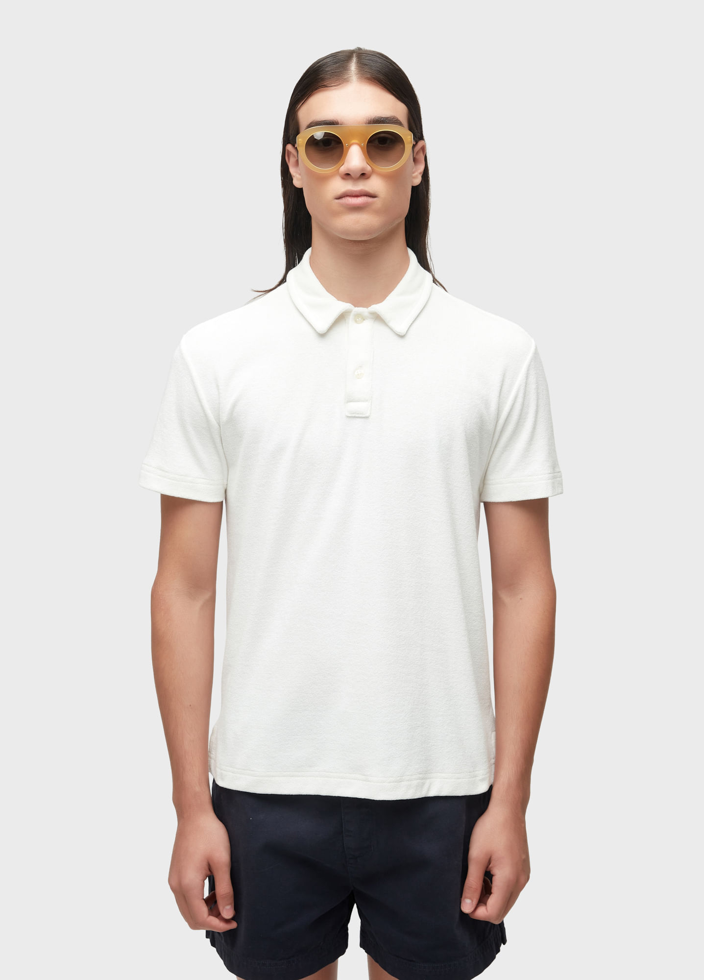 Polo slim atoalhada