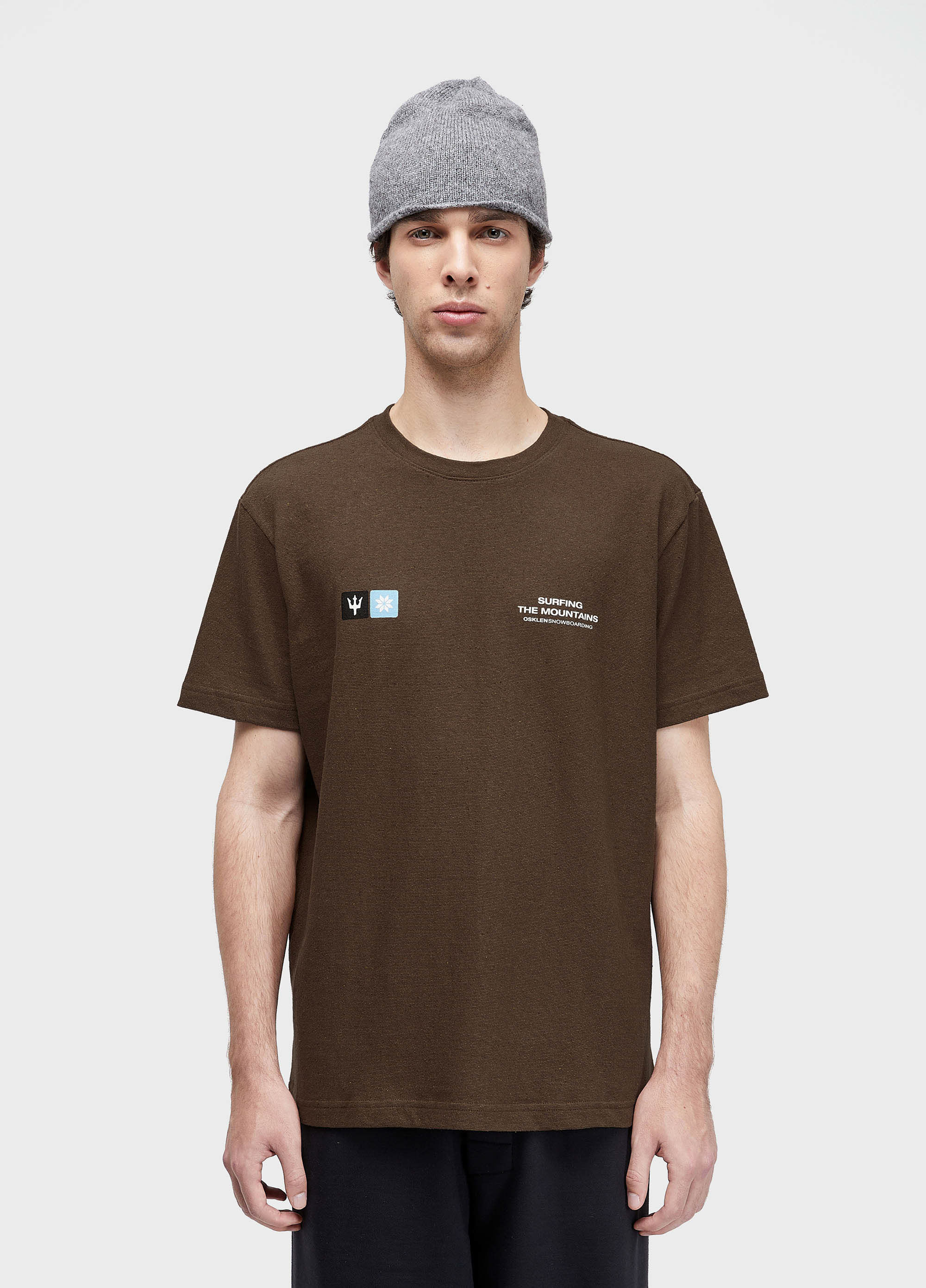T-shirt rustic surfing the mountains