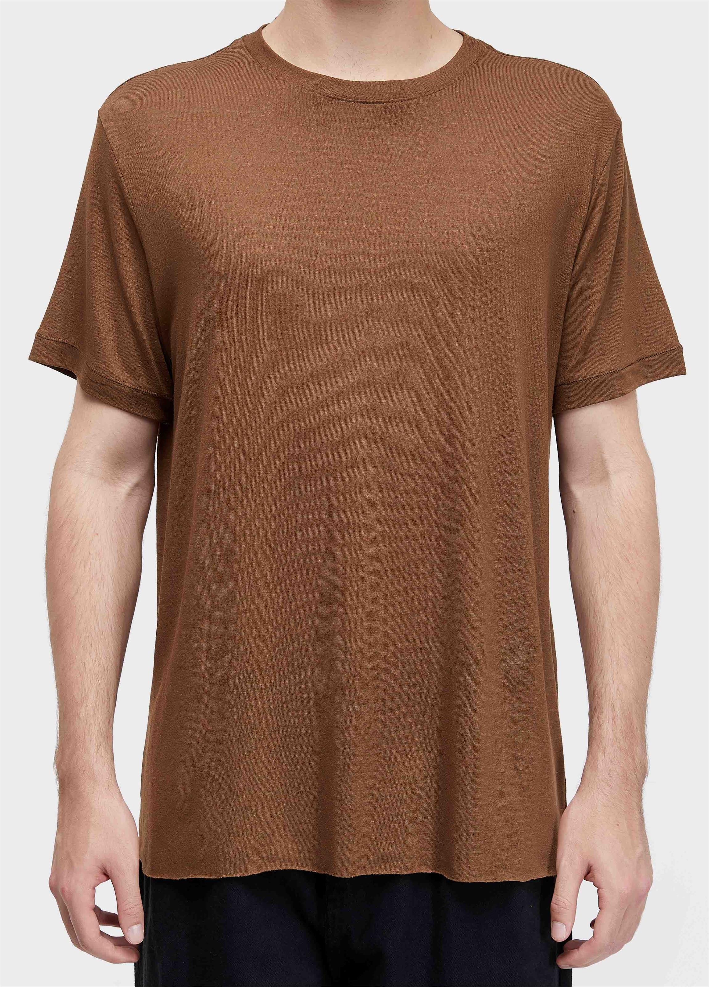 T-shirt light brasão linen white edition