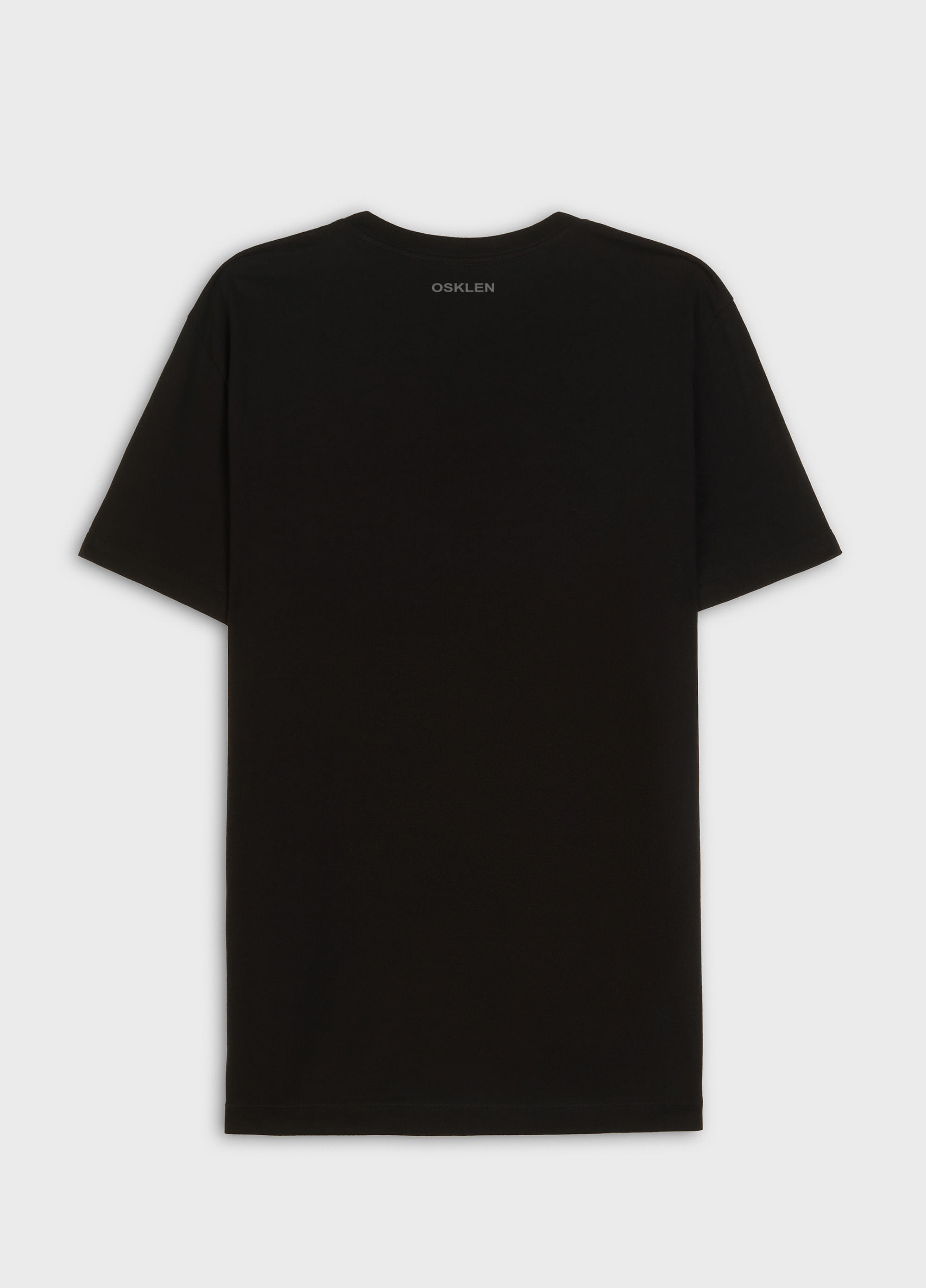 T-shirt slim vintage leaf
