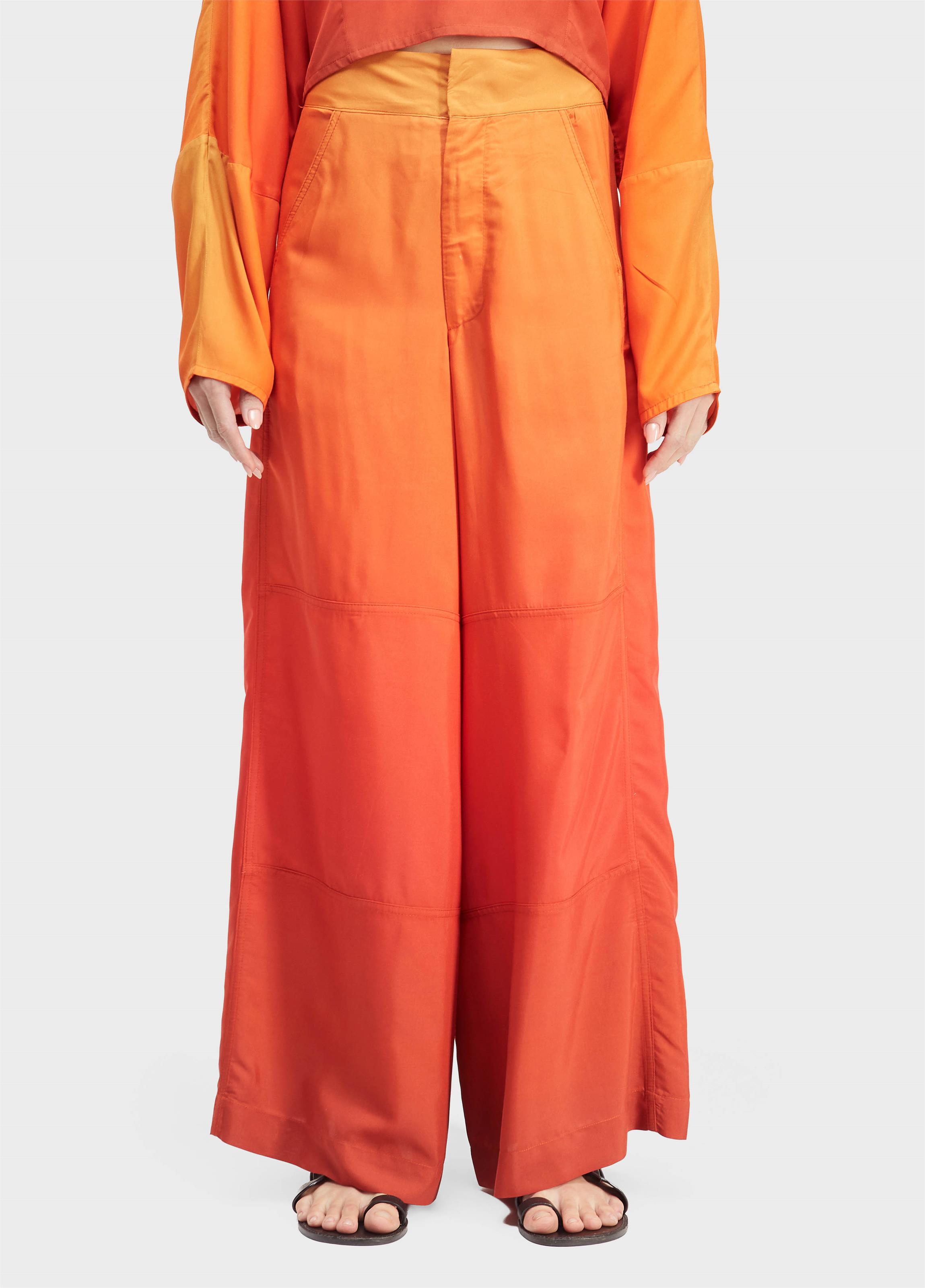 Calça Cós reta sunset