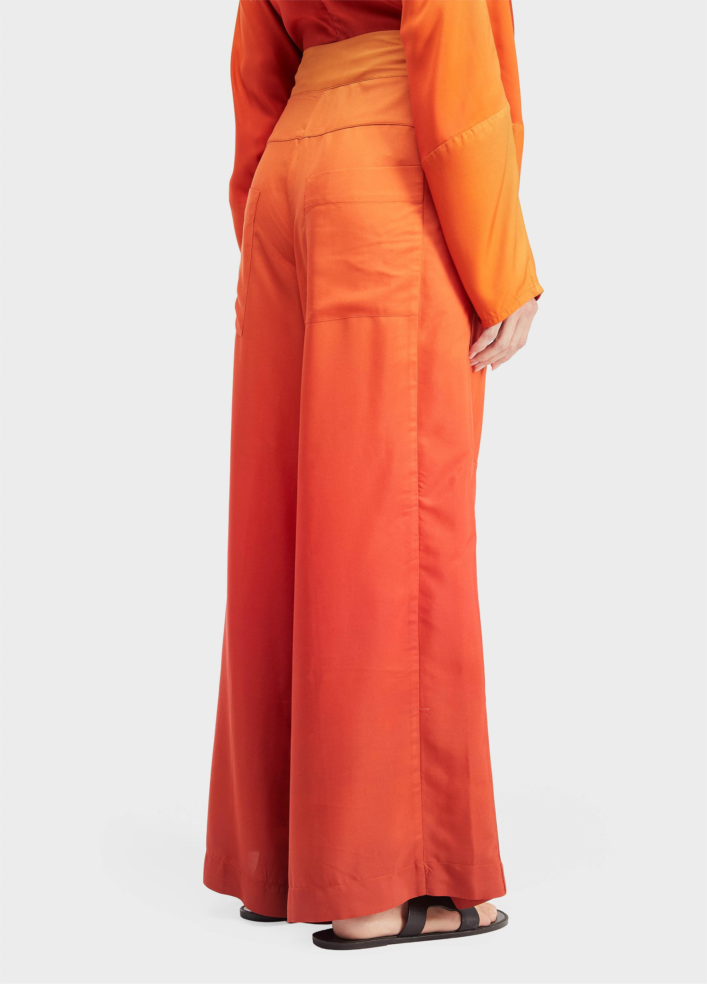 Calça Cós reta sunset