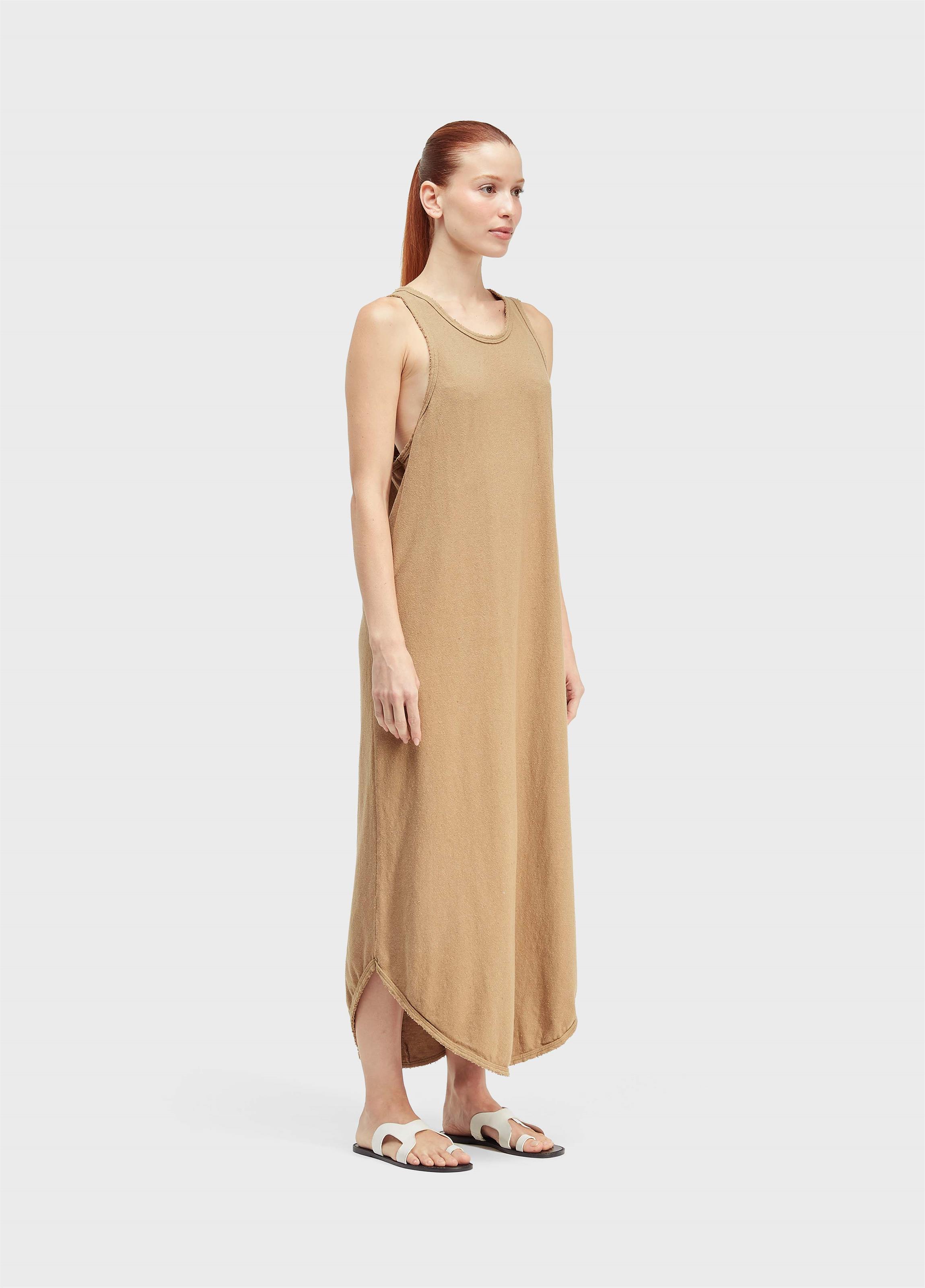 Vestido nadador vies khaki