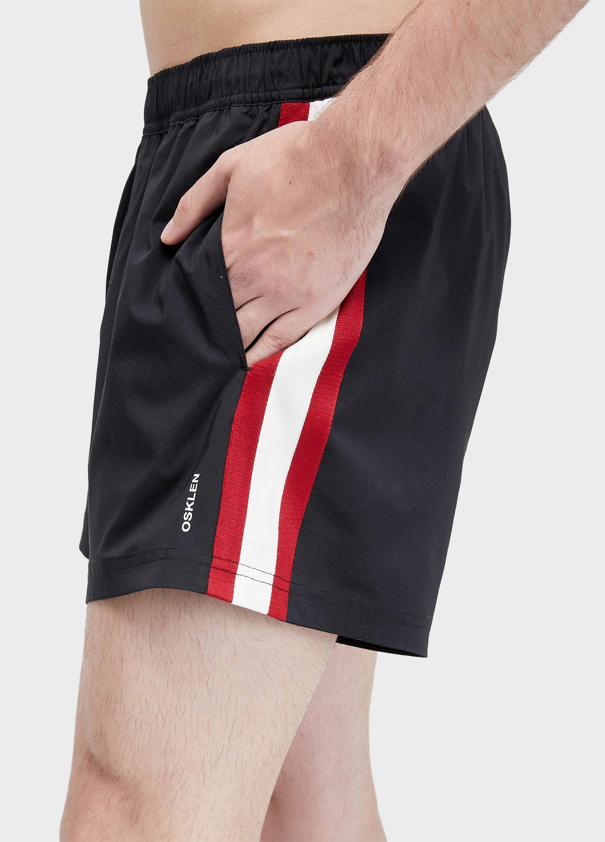 Resort short aquaone urban color stripes