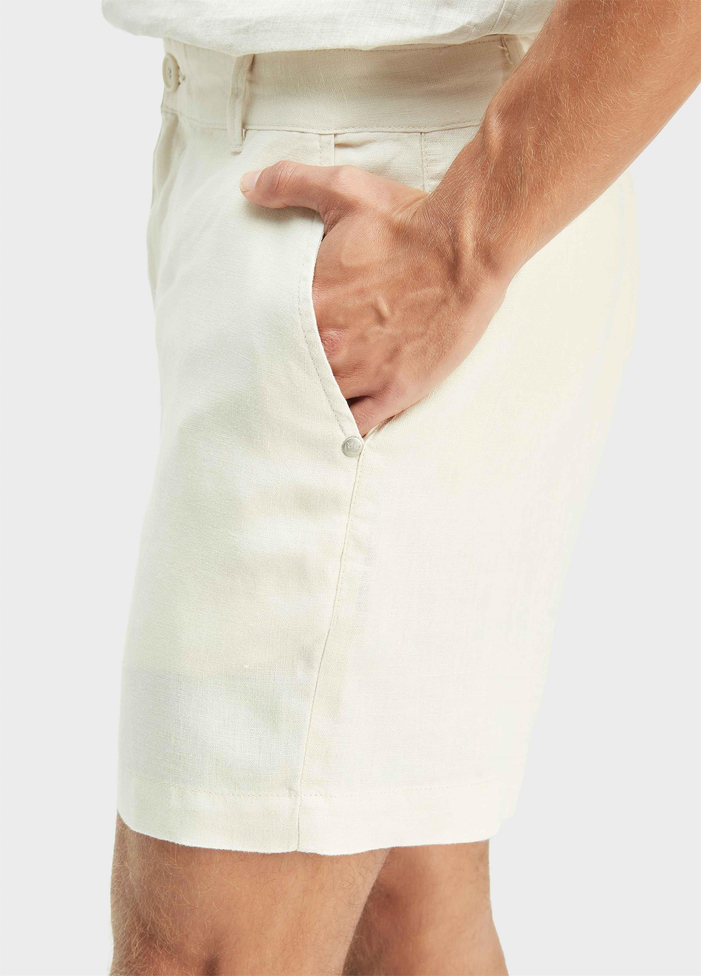 Bermuda alfaiataria pure linen
