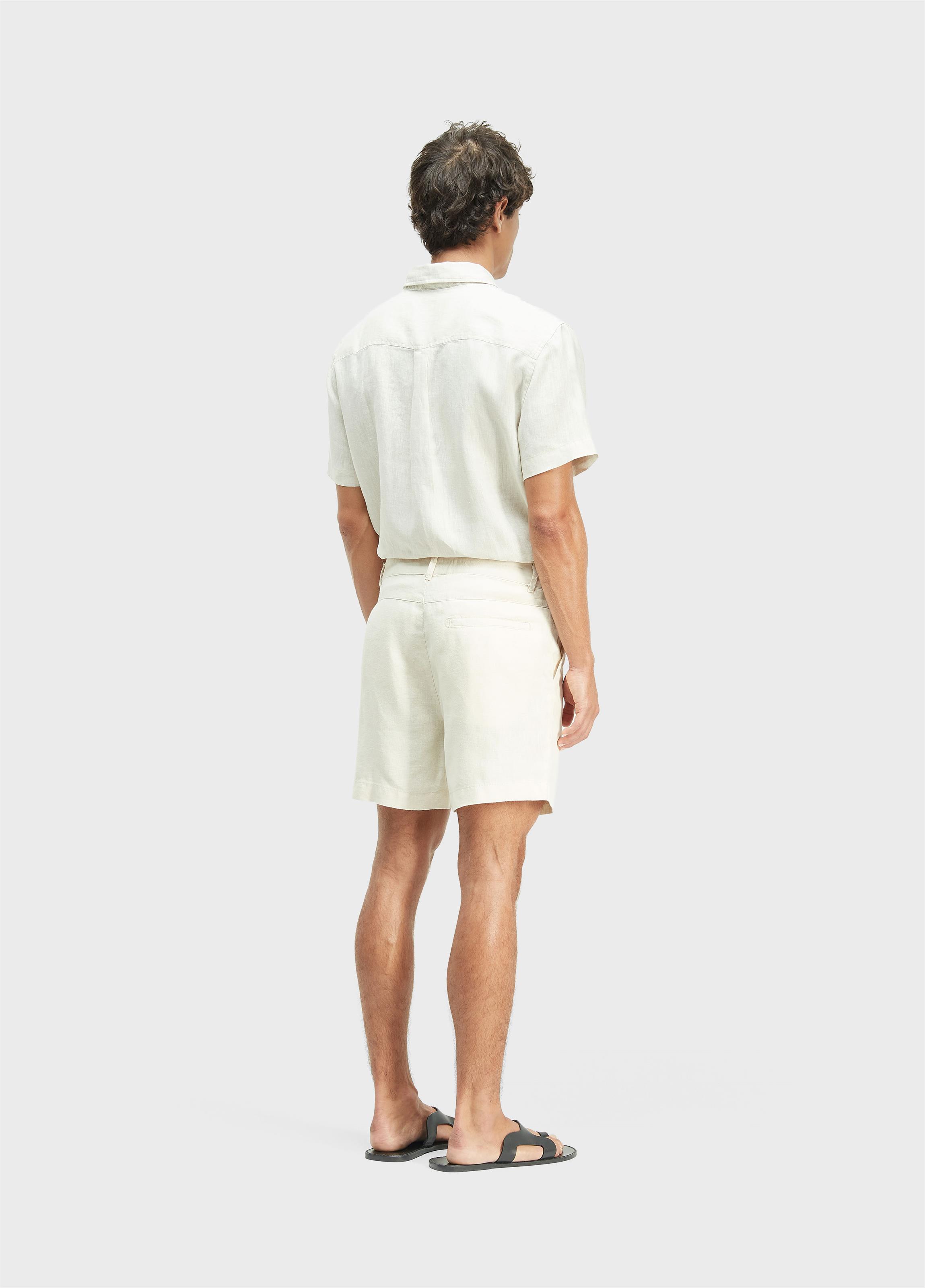 Bermuda alfaiataria pure linen