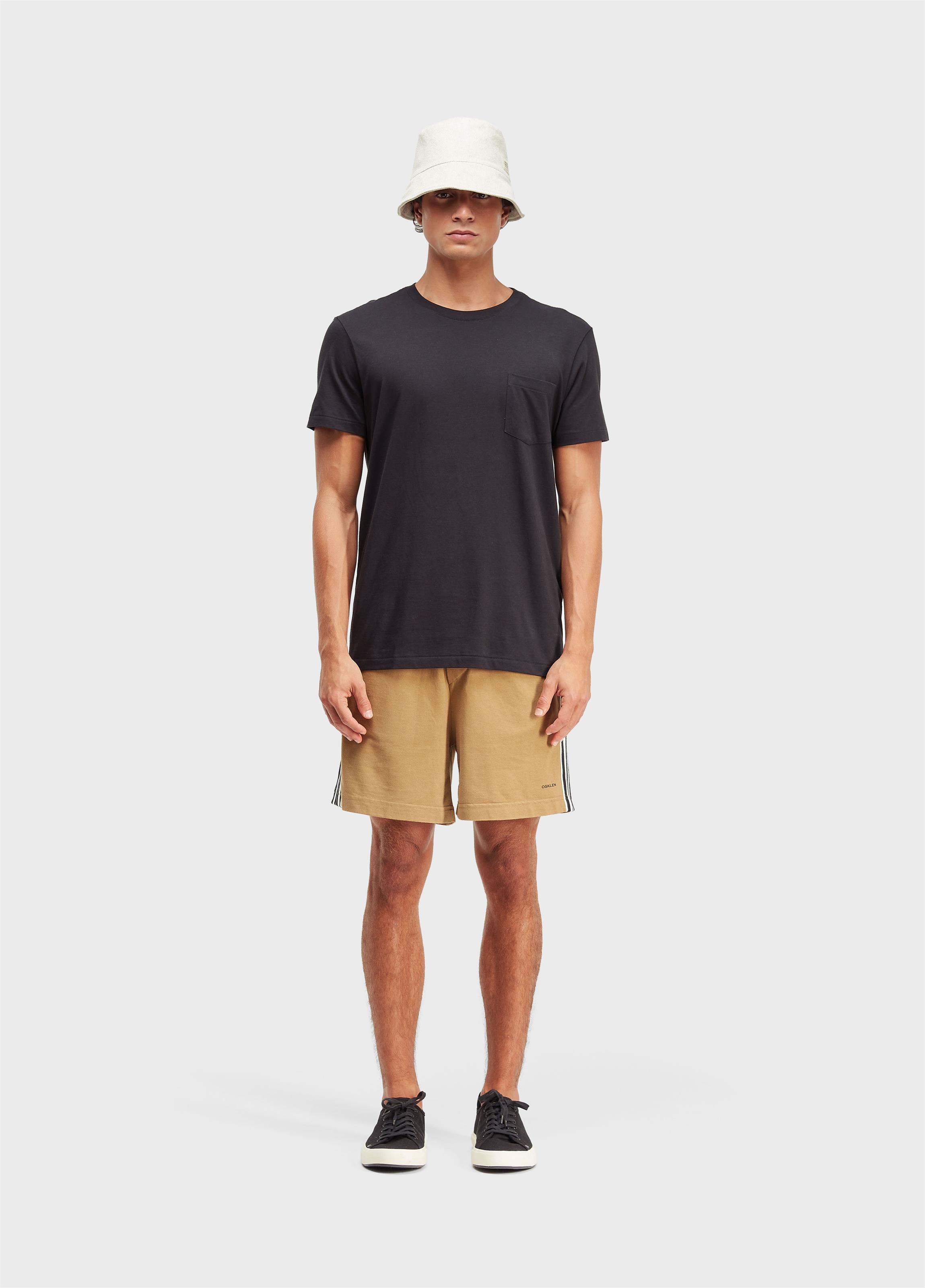 Bermuda over longboard stripes