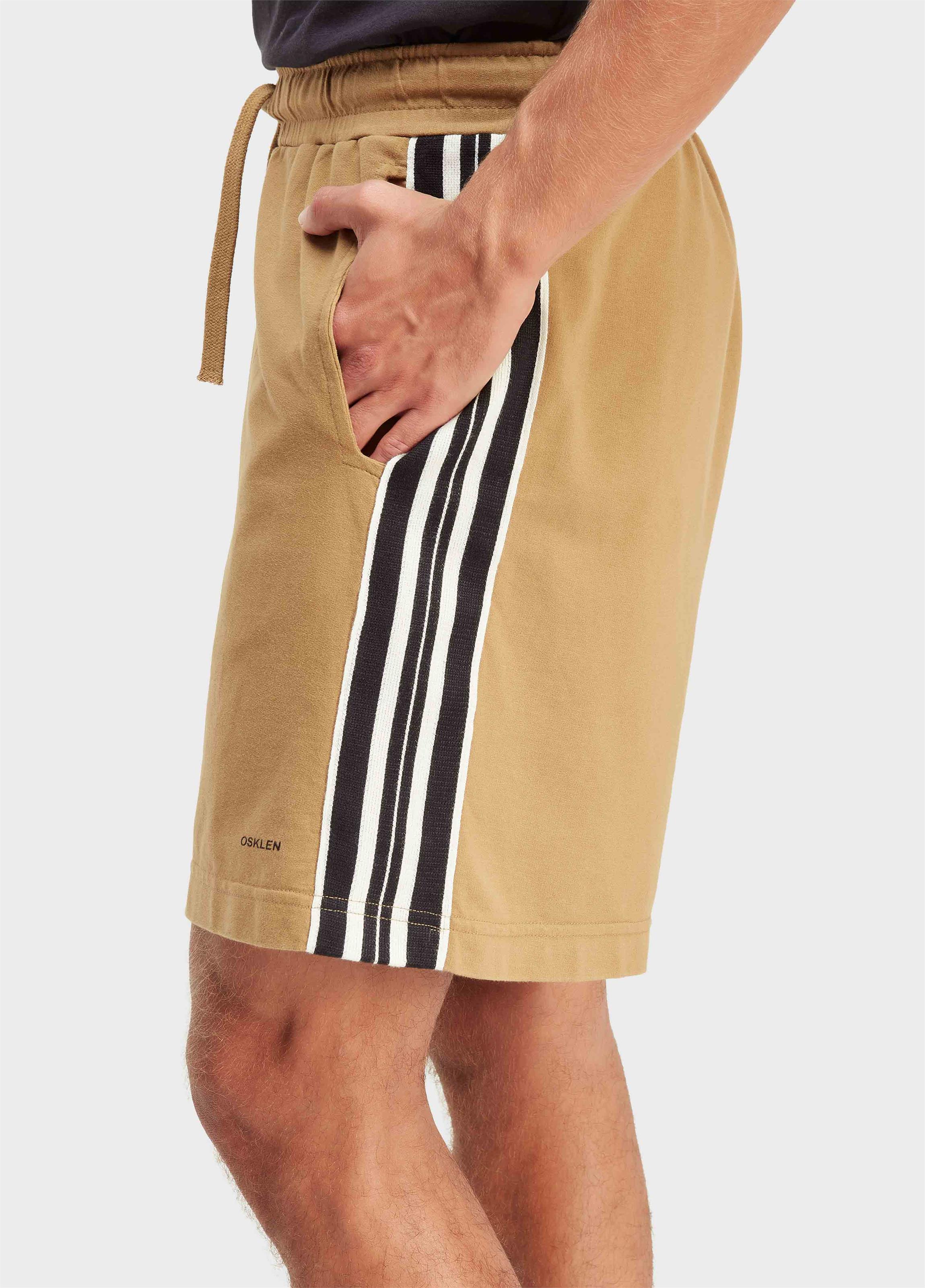 Bermuda over longboard stripes