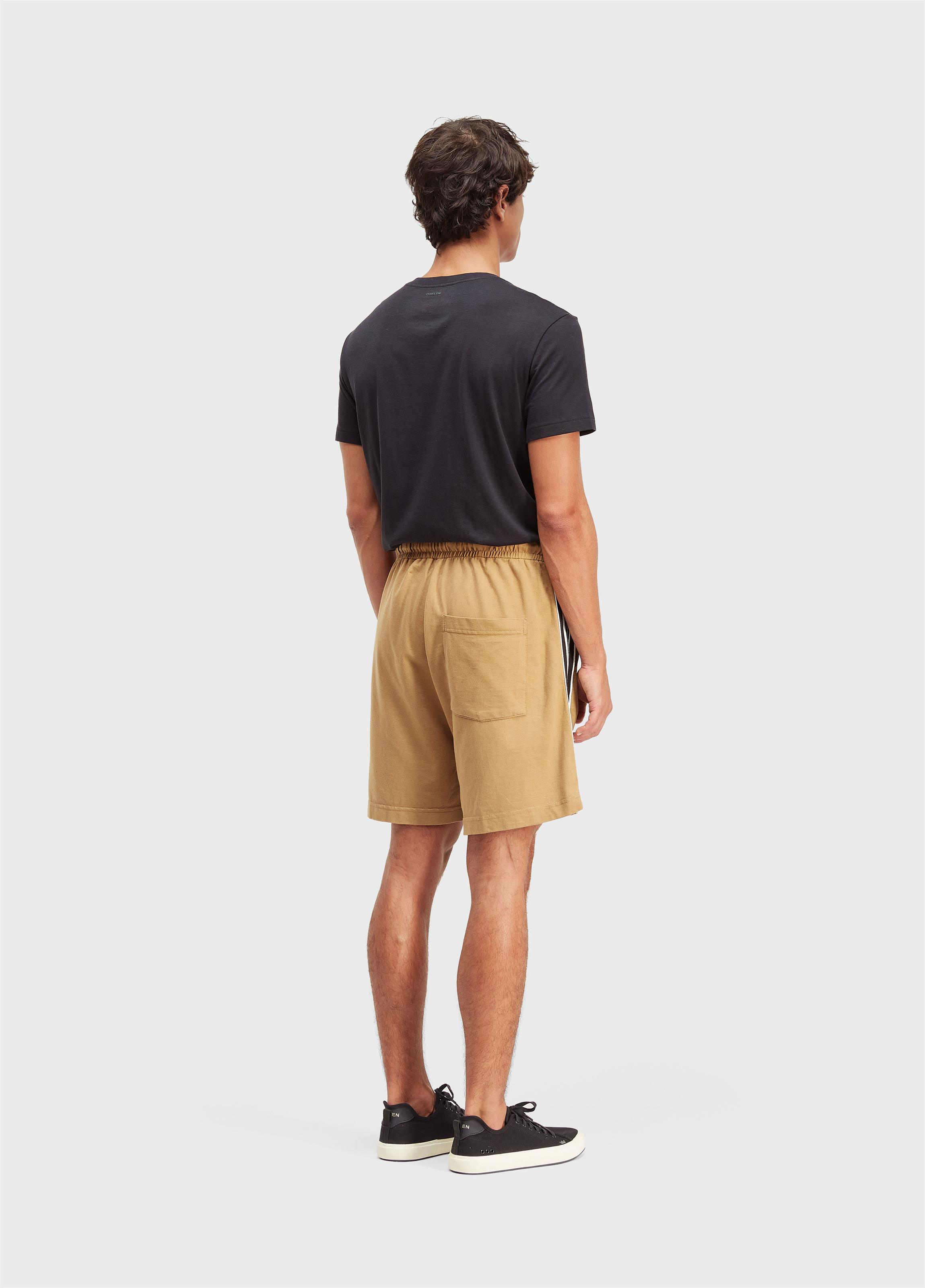 Bermuda over longboard stripes