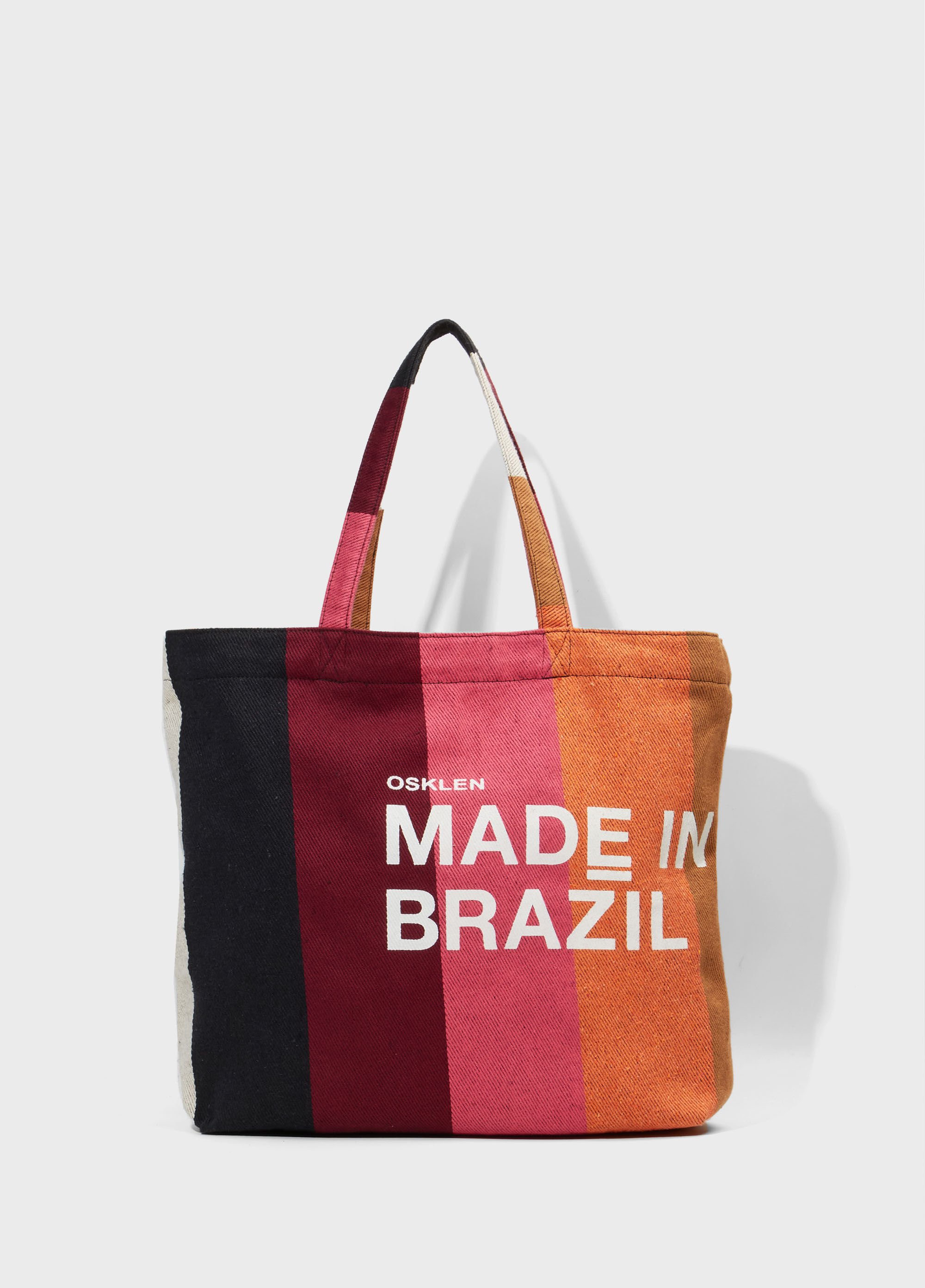 Bolsa tote stripes color