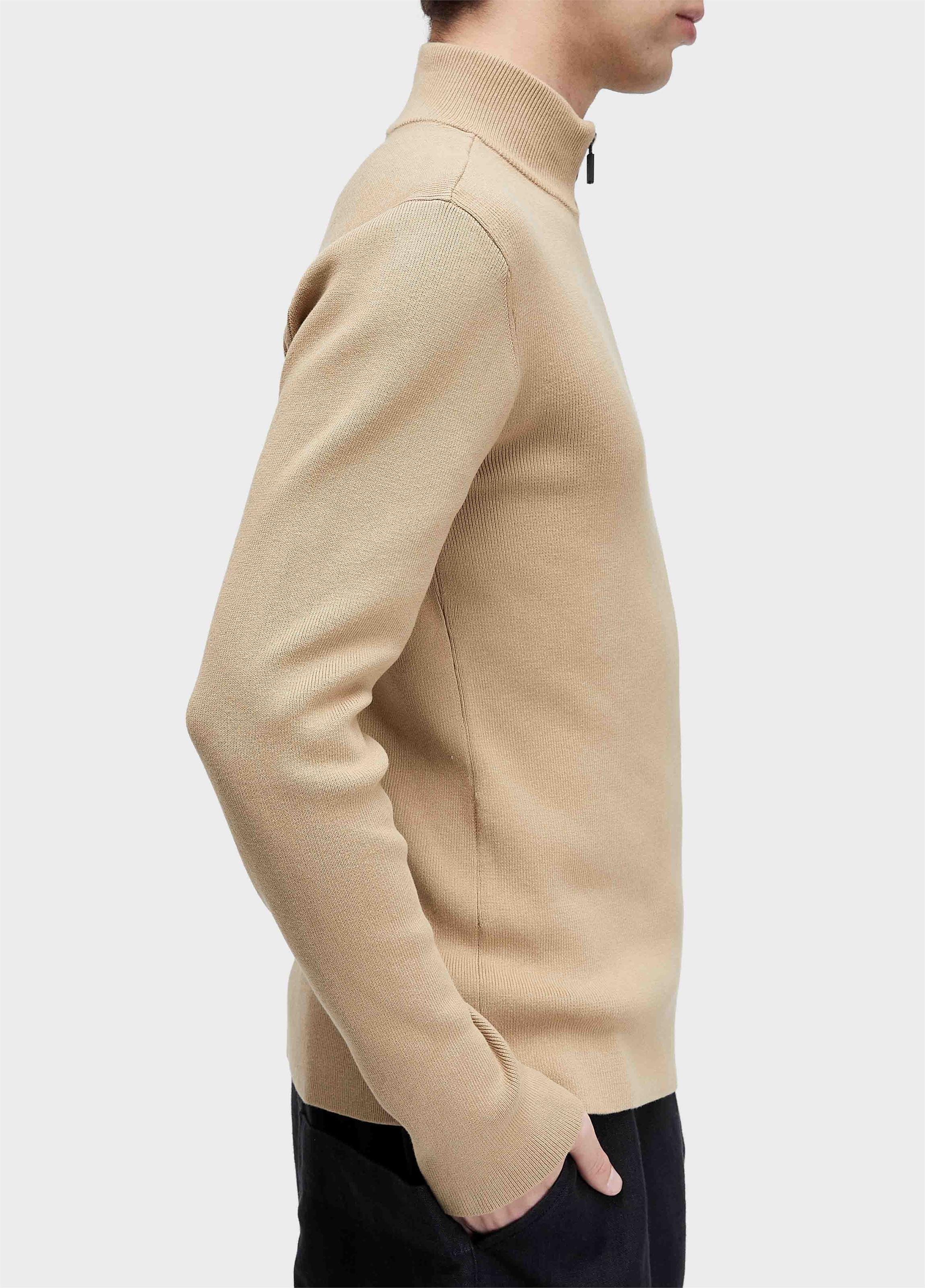 Sweater tricot zipped cotton | Osklen