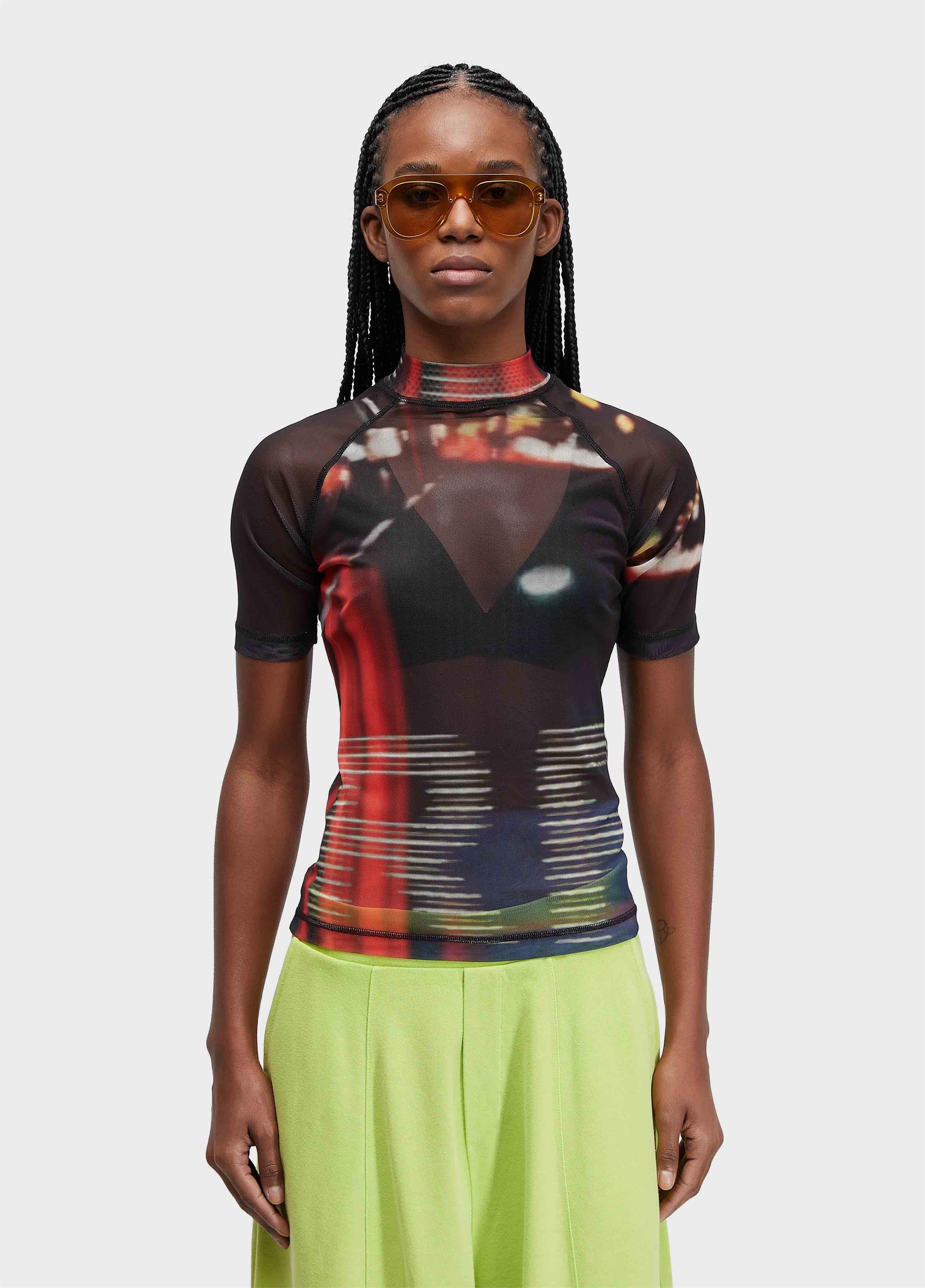 Blusa tule surfing the city
