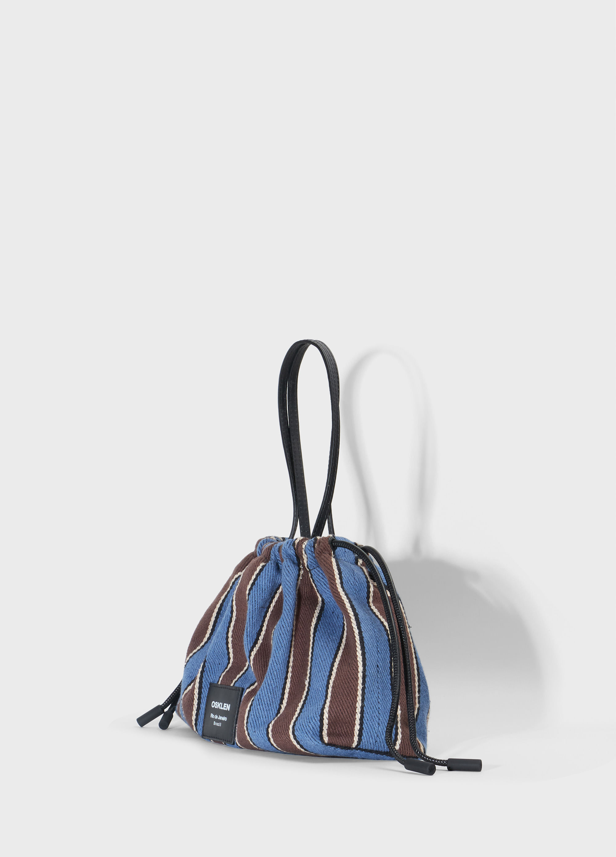 Bolsa small lona listras