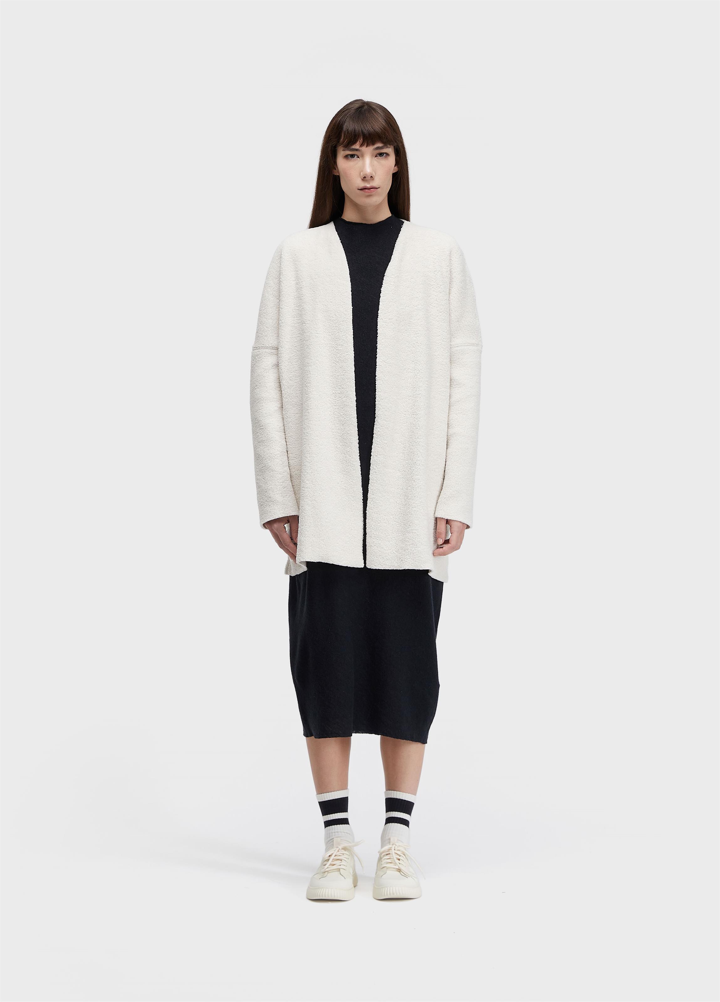 Maxi cardigan capuz sheep
