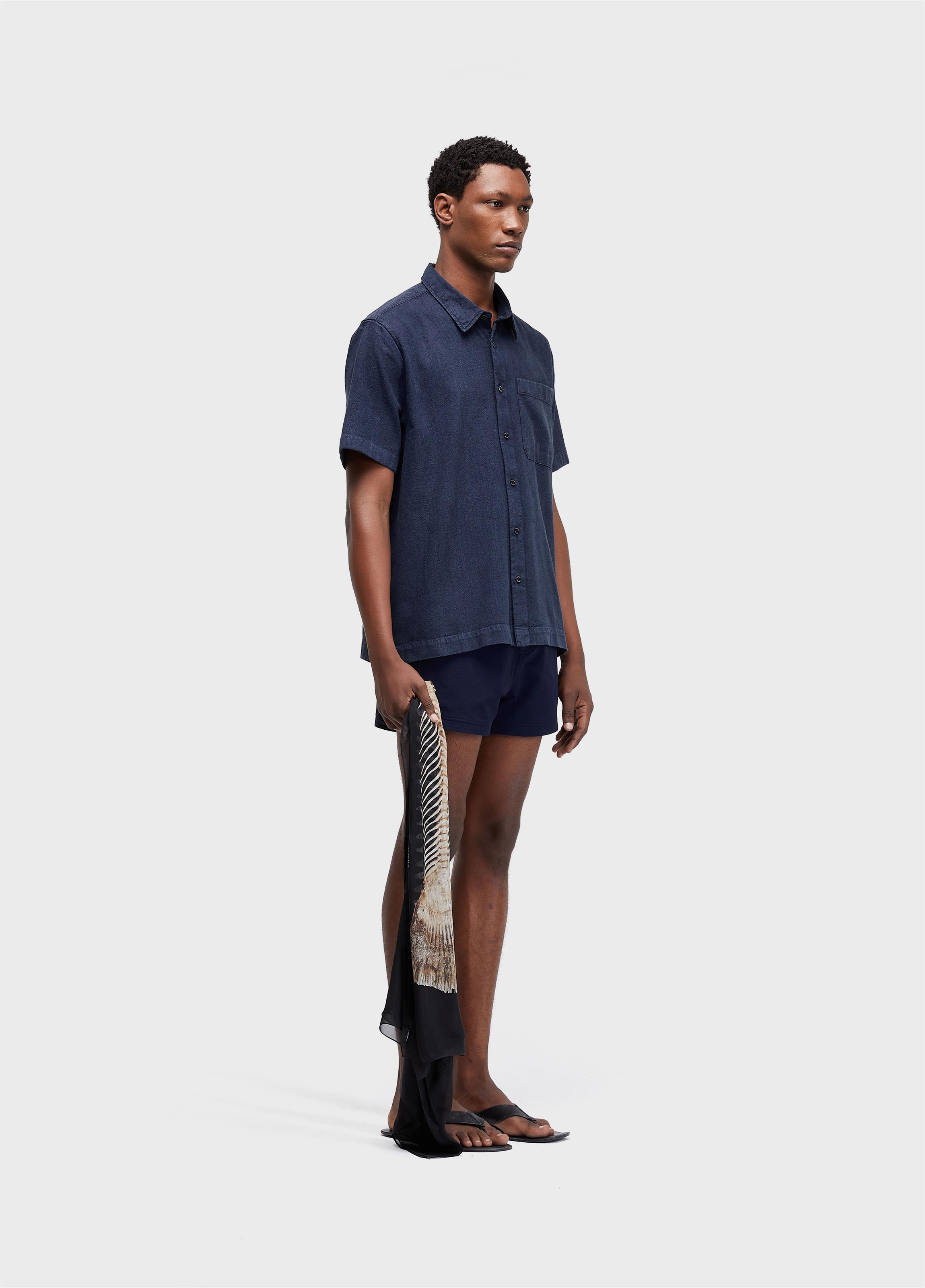 Camisa over cotton linen used