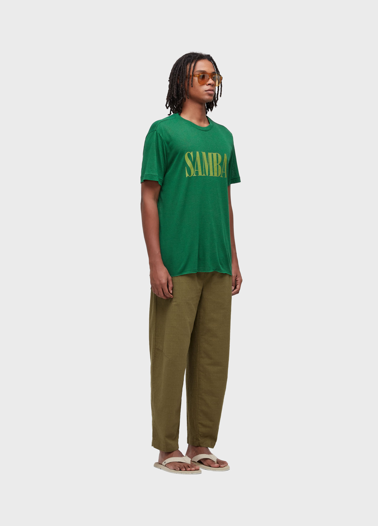 Calça jogging cotton texture